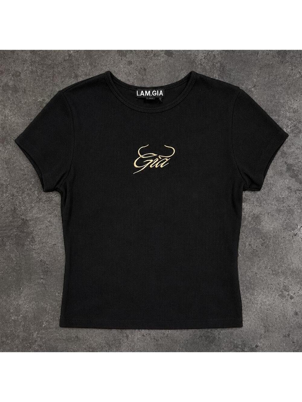 Beautiful Y2K I.AM.GIA cropped tee